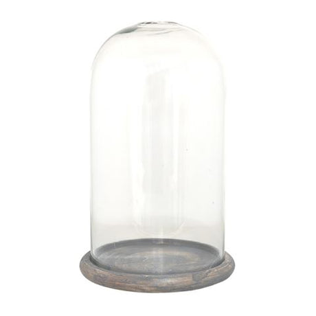 Cloche Clayre eef 6gl3536 transparent 17x29 cm