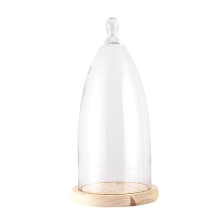 Cloche Clayre eef 6gl3006 transparent 19x41 cm