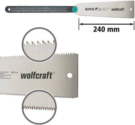 Scie japonaise Wolfcraft | 240 mm | 1 pièce - 6951000