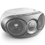 Philips Az215s 12 Radio Cd Spiller Silver