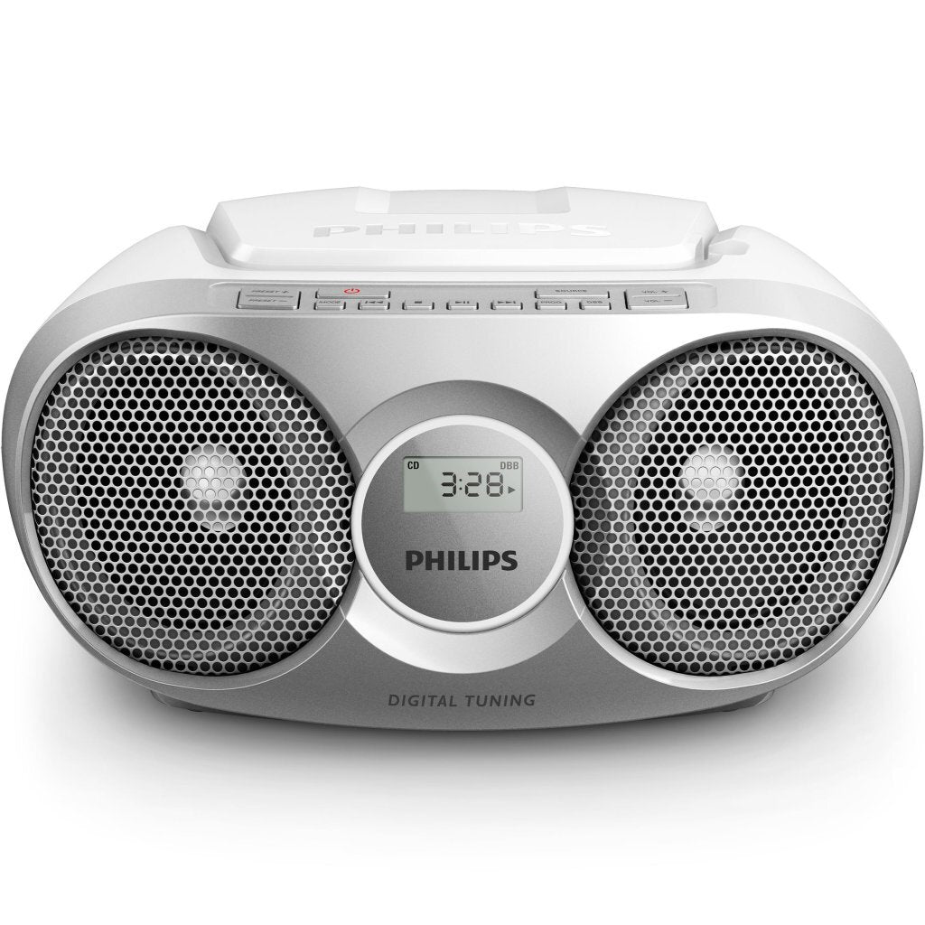 Philips Az215s 12 Radio Cd Spiller Silver