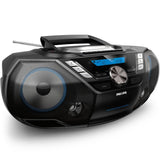 Philips AZB798T 12 Przenośny odtwarzacz radiowy CD Black