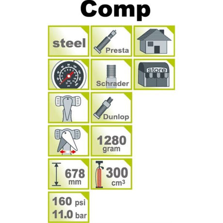 Icetoolz Baan Pump Steel 11bar