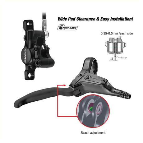 TEKTRO Disc Freed Set Hydro Links HD-T386 1800mm