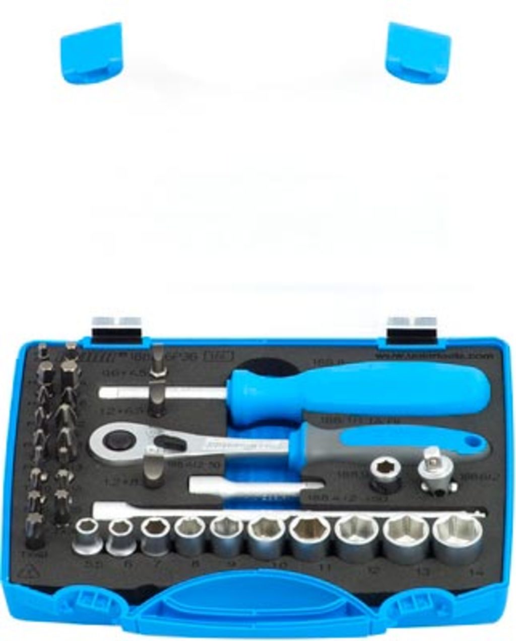 Jeu d'embouts à douilles Unior grs 1 4 36pcs