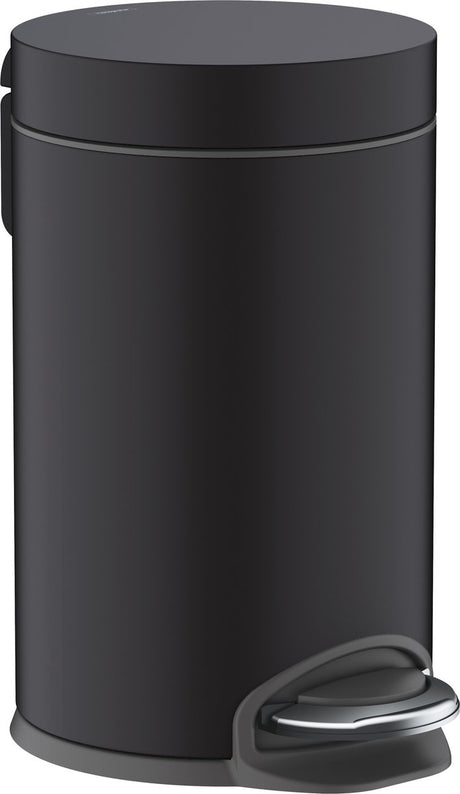 Poubelle à pédale Hansgrohe Addstoris noir mat