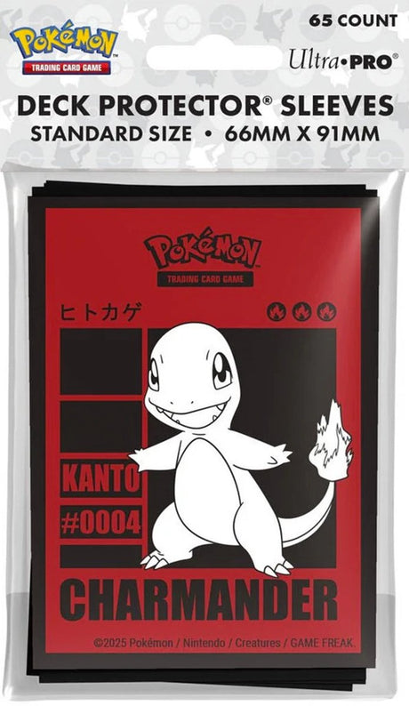 Manches Ultrapro Pokémon Charmander (65x)