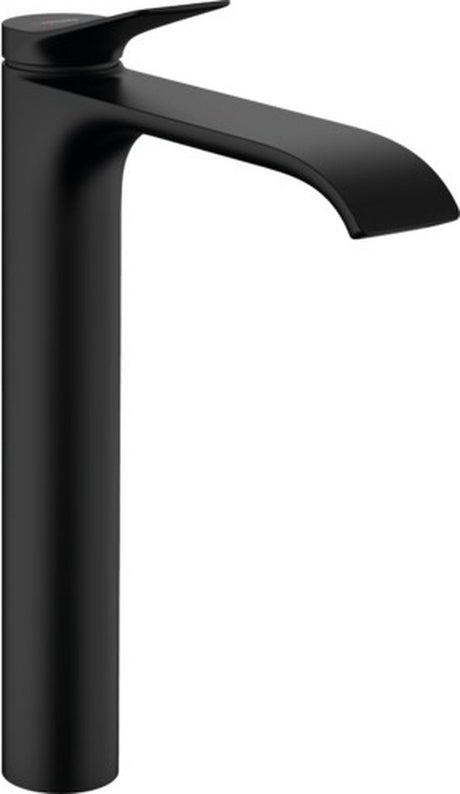 Hansgrohe vivenis - mitigeur de lavabo - commande monocommande - sans vidage - taille 210 mm - bec pivotant - noir mat