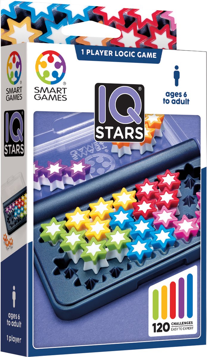 Smartgames iq stars - jeu de réflexion