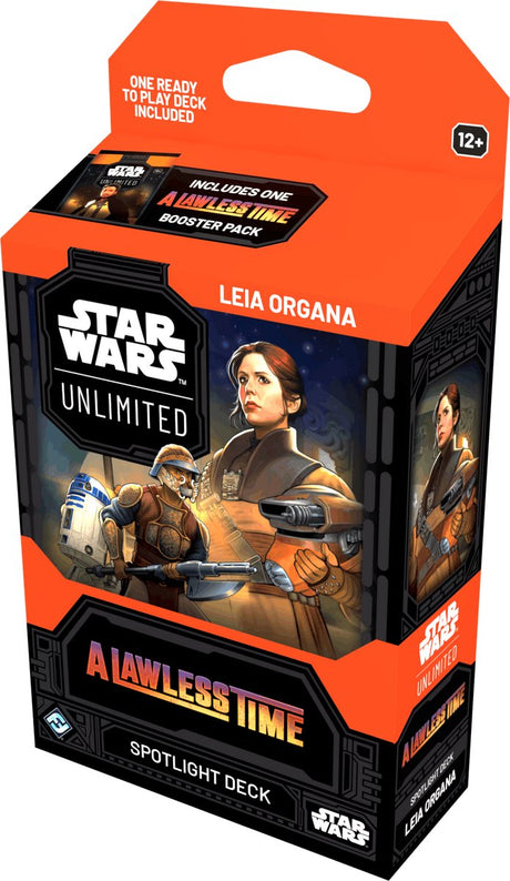 Fantasy Flight Games Star Wars : Unlimited - Un deck de projecteurs temporels sans foi ni loi : Leia Organa