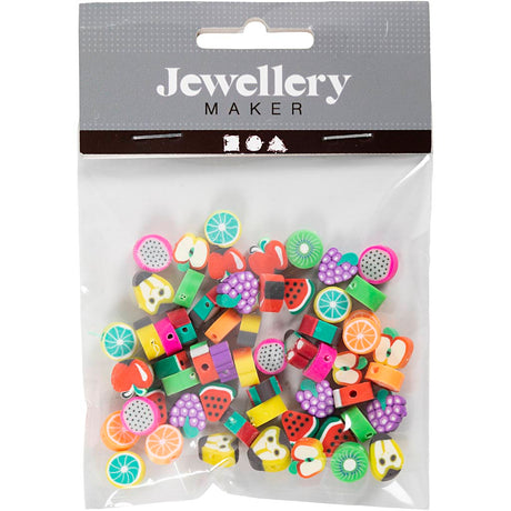 Société créative http: www.ccobby.nl figure-beads-fruit-d-10-mm-hole-size-1-5-mm-60-piece-1-box