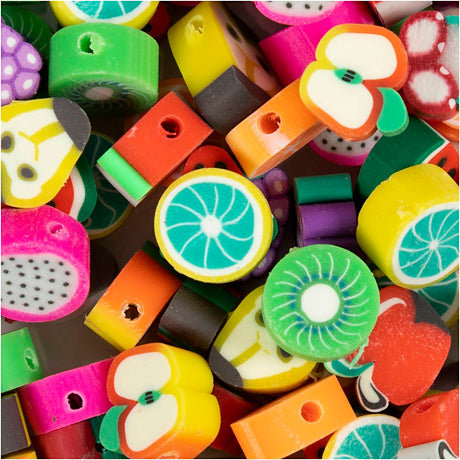 Société créative http: www.ccobby.nl figure-beads-fruit-d-10-mm-hole-size-1-5-mm-60-piece-1-box