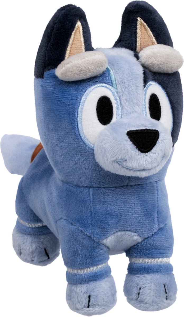 Moose Toys chaussettes bleues en peluche câline, 15 cm