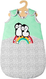 Sac de couchage de poupées Penguin, 28-35 cm