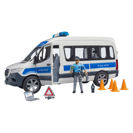 Bruder Mercedes Benz Sprinter Véhicule d'urgence de la police Modèle prêt à l'emploi Véhicule de service d'urgence (modèle)