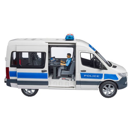 Bruder Mercedes Benz Sprinter Véhicule d'urgence de la police Modèle prêt à l'emploi Véhicule de service d'urgence (modèle)