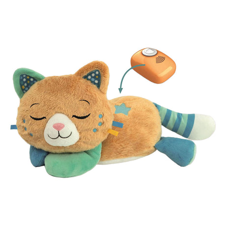 Clementoni bébé chat en peluche qui ronronne