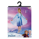 Déguisement Disney Frozen Elsa, robe classique officielle, taille s (5-6 ans), fille