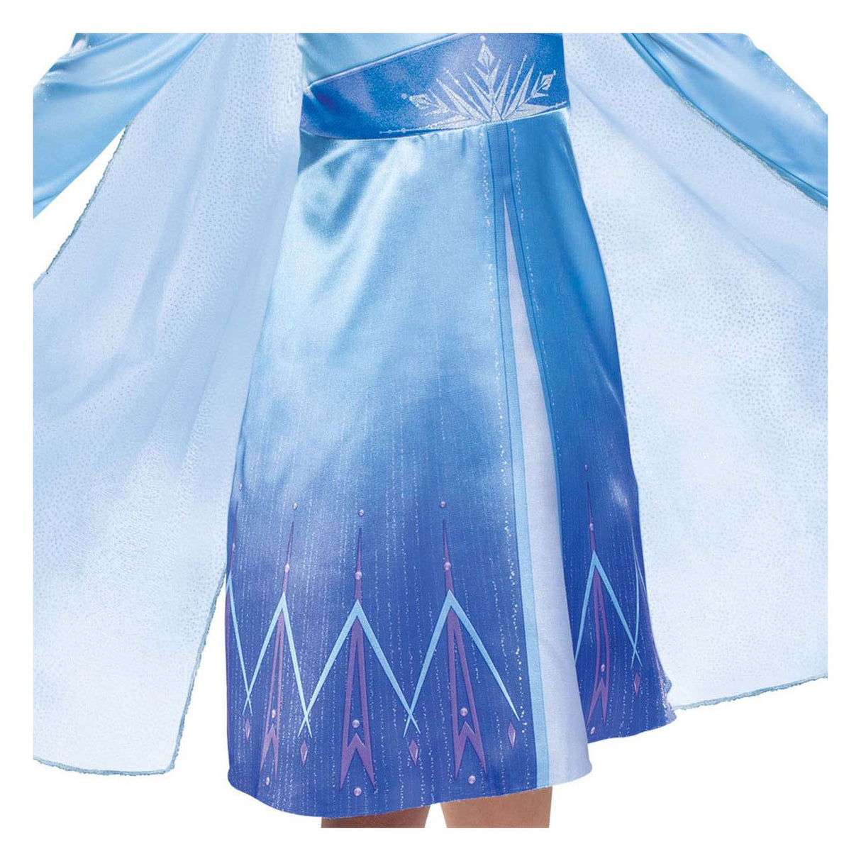 Déguisement Disney Frozen Elsa, robe classique officielle, taille s (5-6 ans), fille