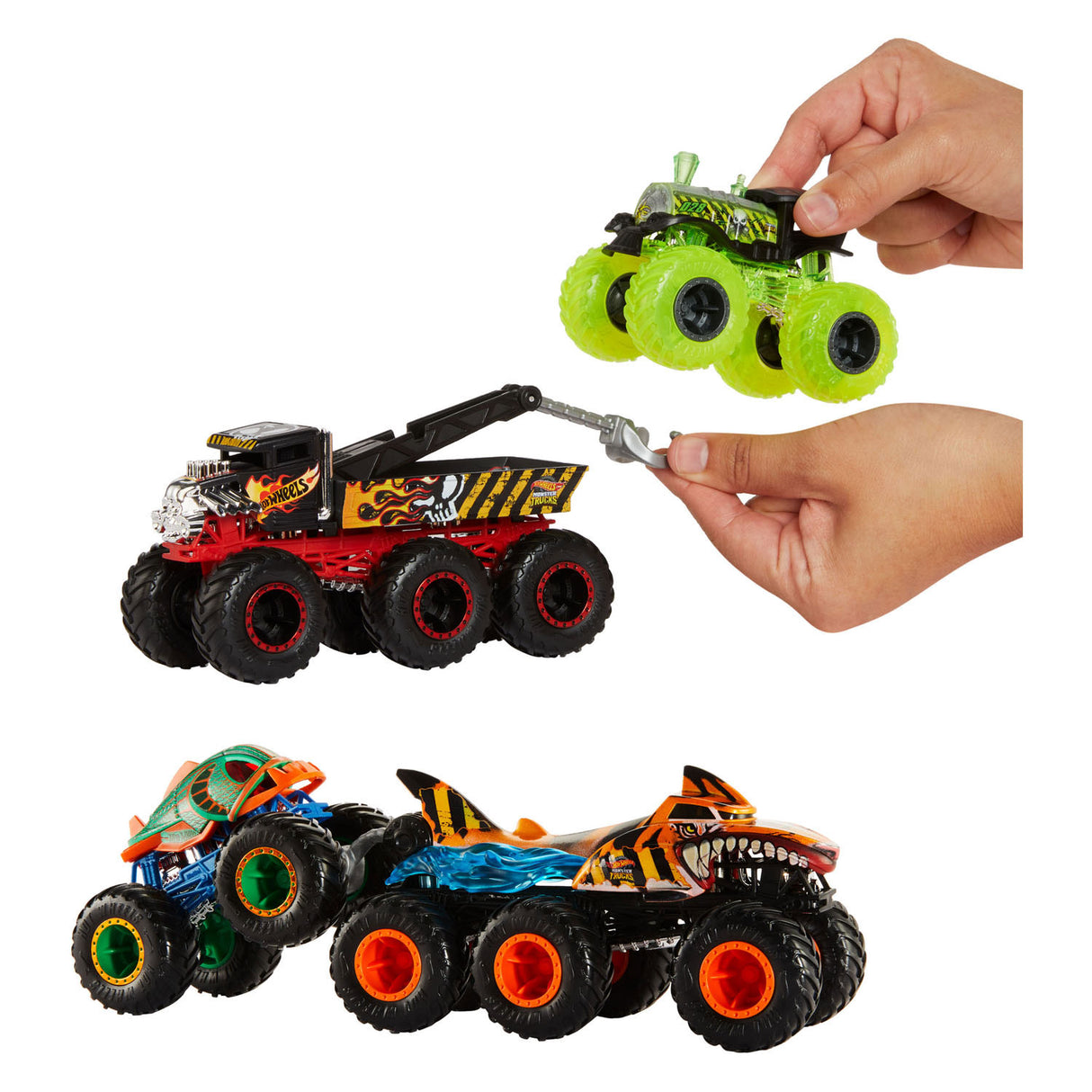 Hot Wheels Monster Trucks Monster Trucks gamme de grandes installations