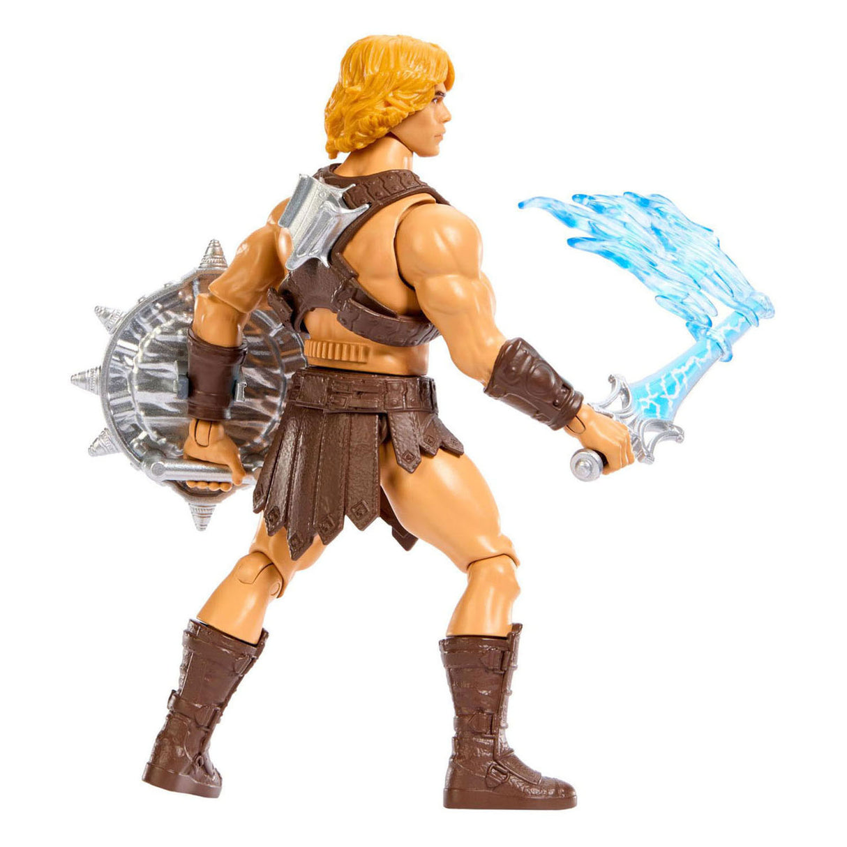 Figurine du film Les Maîtres de l'univers 2026 - homme avec épée puissante avec fonction de retournement et de déclenchement