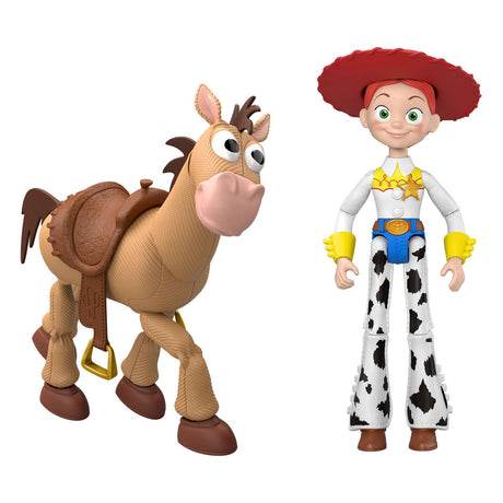 Mattel Disney et Pixar Toy Story 5 figurine Jessie et Bullseye 18 cm 2 unités