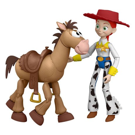 Mattel Disney et Pixar Toy Story 5 figurine Jessie et Bullseye 18 cm 2 unités