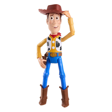 Mattel Disney et Pixar Toy Story 5 grande figurine Howdy Partner Woody de 30 cm - jouet mobile - chapeau inclinable