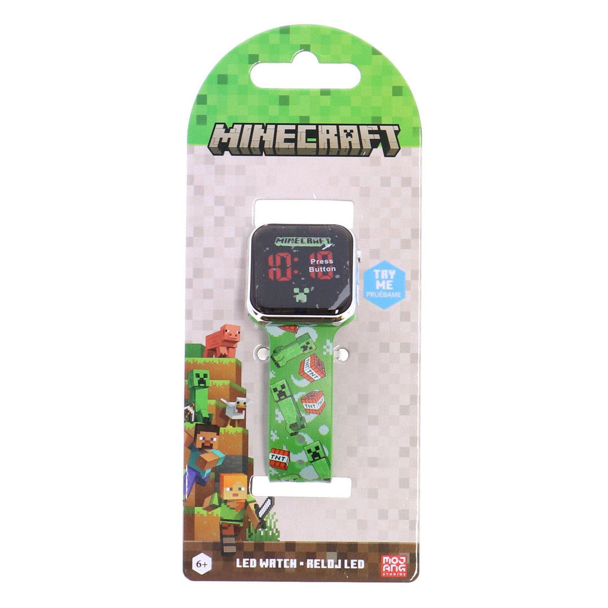 Montre Accutime Minecraft LED | 2 pièces