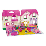 My sweet home poppenhuis met licht en geluid