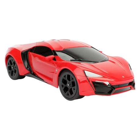 Jada Toys - Voiture RC Fast Furious Lykan Hypersport 1:16 - Voiture télécommandée - Voiture radiocommandée