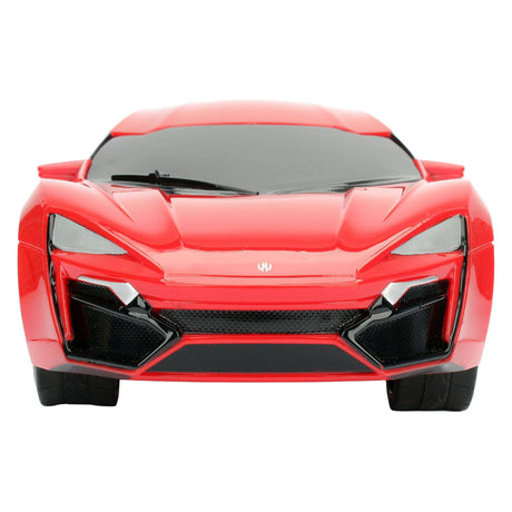 Jada Toys - Voiture RC Fast Furious Lykan Hypersport 1:16 - Voiture télécommandée - Voiture radiocommandée