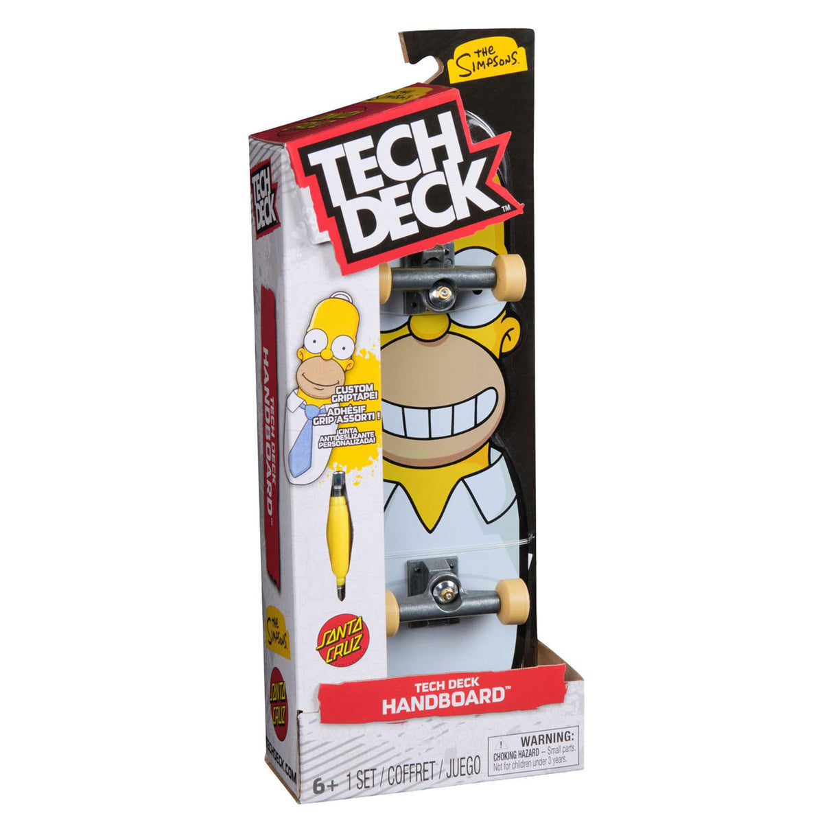 Tech deck, le handboard des Simpsons, d'authentiques mini skateboards (pour usage manuel uniquement)