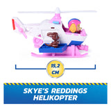 Paw Patrol - Recherche et Sauvetage - Hélicoptère Skye avec fonction de rétraction de 2 figurines - Véhicules jouets