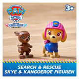 Paw Patrol - Recherche et Sauvetage - Hélicoptère Skye avec fonction de rétraction de 2 figurines - Véhicules jouets