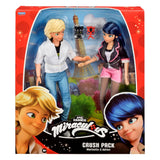 Bandai miraculous marinette adrien poppenset - 26 cm