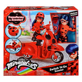 Bandai miraculous scooter met ladybug pop
