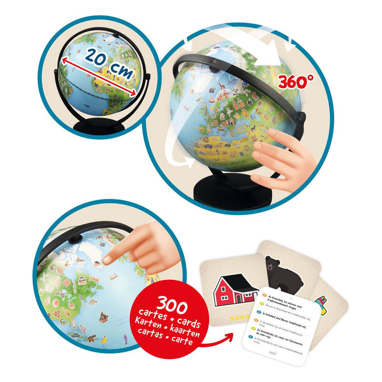 Buki france buki - globe junior - globe éducatif - jeu éducatif