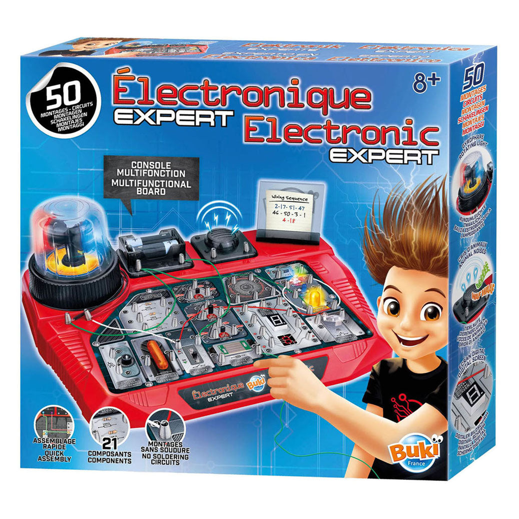 Buki france buki - expert en set électronique - expérimentation - électronique - technologie - électricité - jouets éducatifs