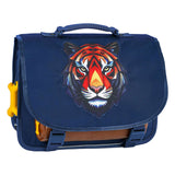 Stones and bones tiger facet indigo lotus schooltas