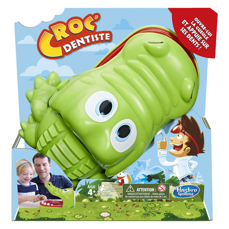 Hasbro gaming crocodile avec mal de dents - jeu d'action fr