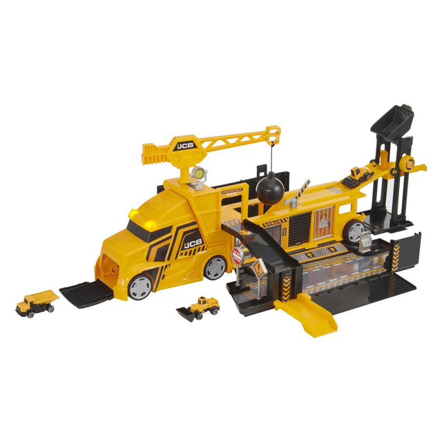 Teamsterz jcb construction command truck met 3 voertuigen