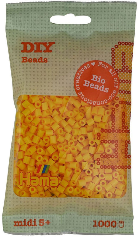 HAMA Bio String Beads - Jaune (003), 1000st.