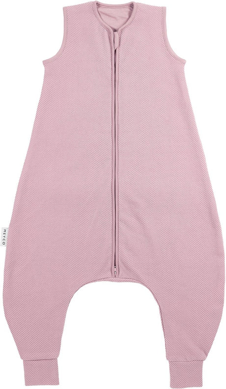 Meyco baby studio collection pull-over classique pour le sommeil - rose violet - 80 cm - 1,0 tog