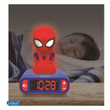 Réveil Lexibook avec veilleuse design 3d spiderman et effets sonores