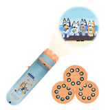 Projecteur d'histoires Lexibook et lampe de poche bluey