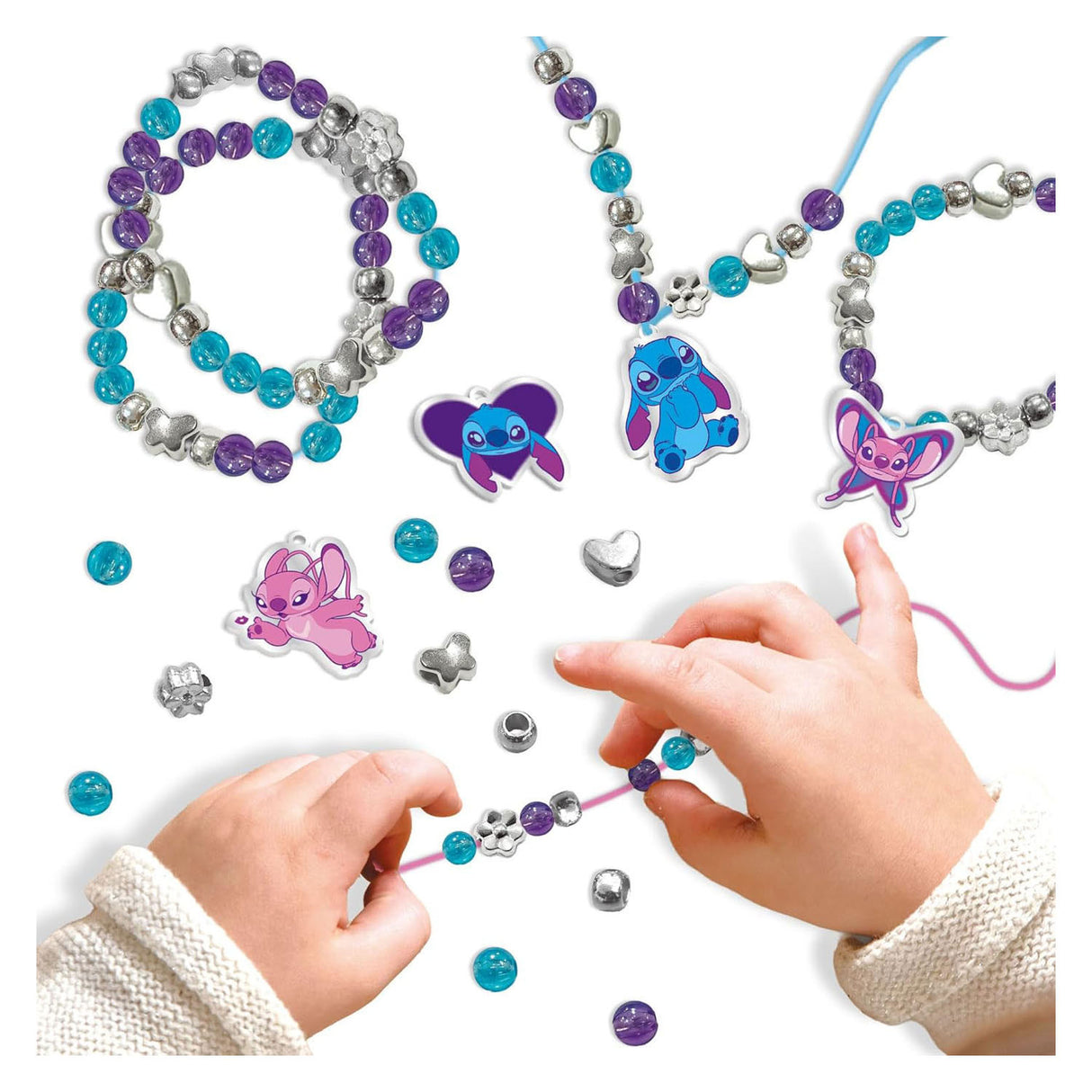 Bijoux d'amitié au point Lisciani