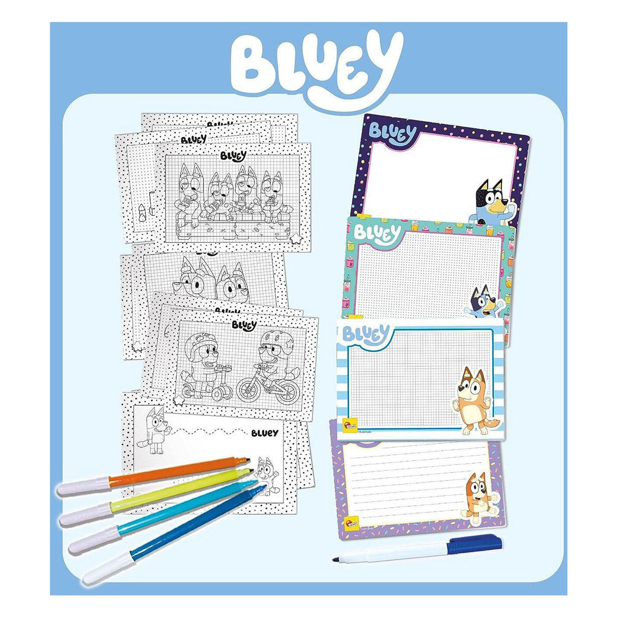 École de dessin Bluey Lisciani