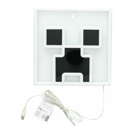 Minecraft creeper led neon wandlamp