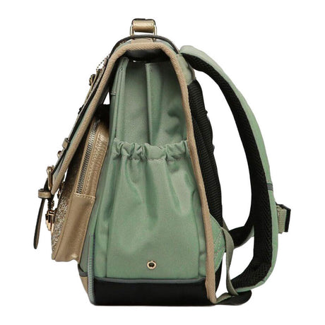 Caméléon schooltas glossy green - 38cm